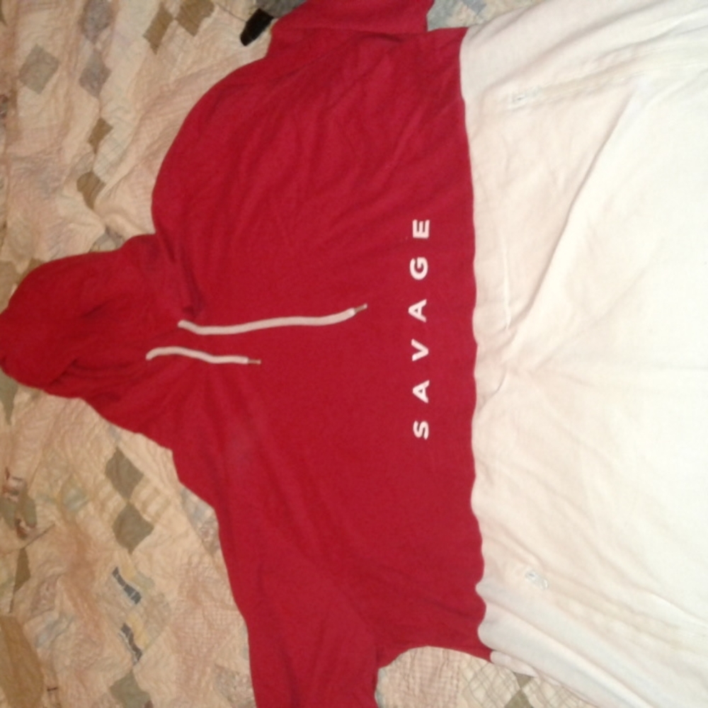 Thin short sleeve hoodie